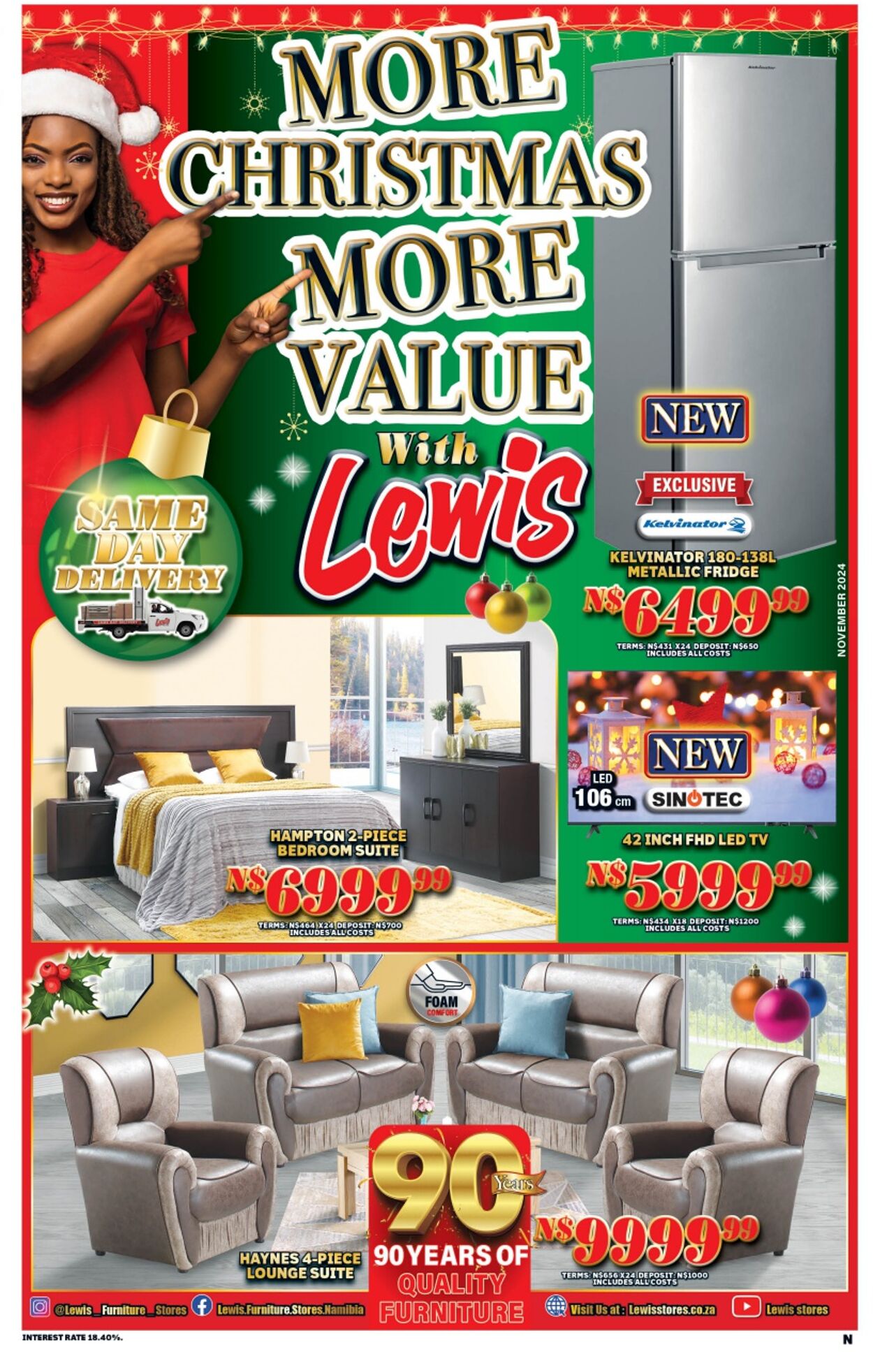 Lewis Stores Promotional specials