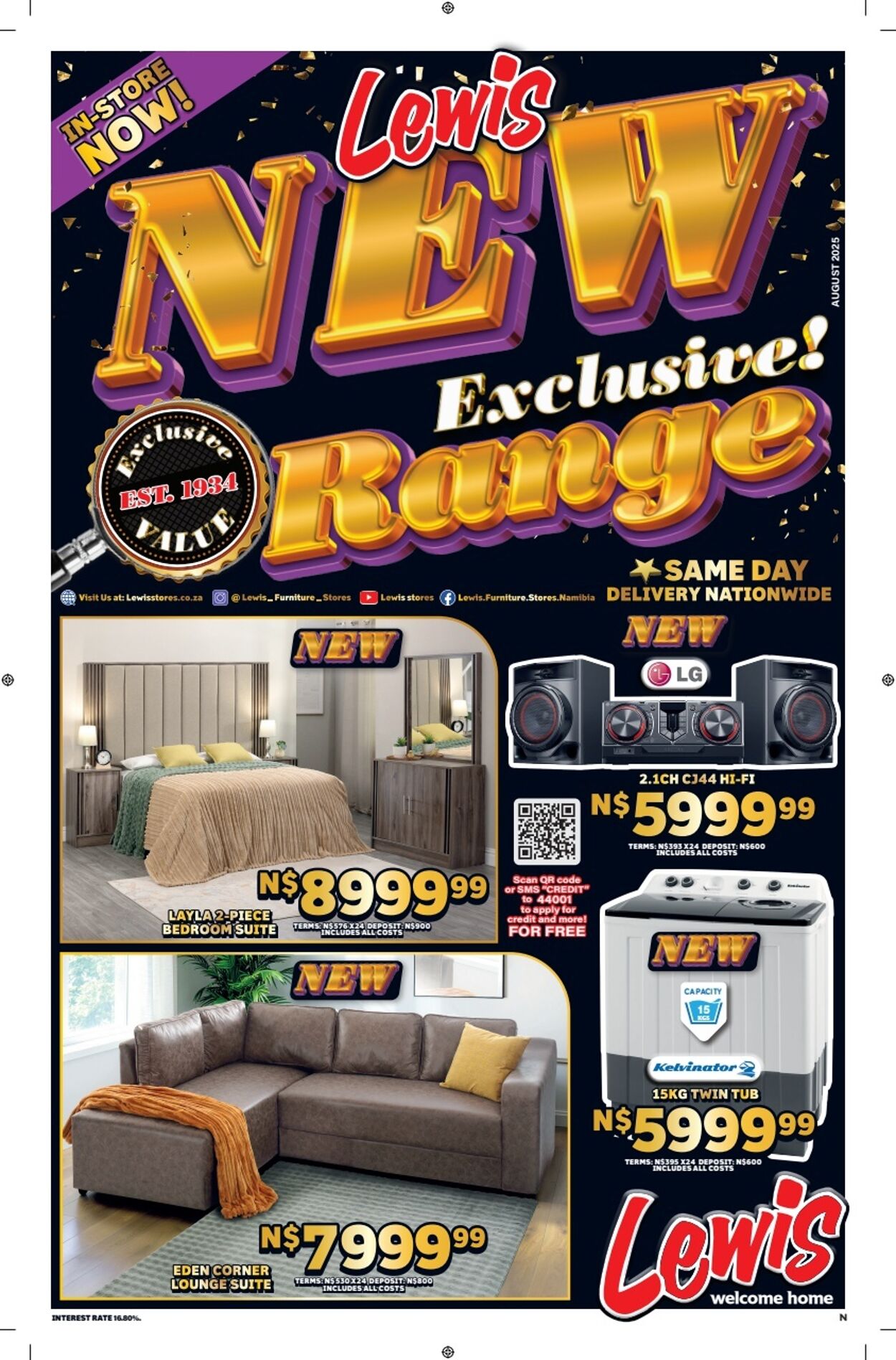 Special Lewis Stores 11.08.2025 - 17.09.2025