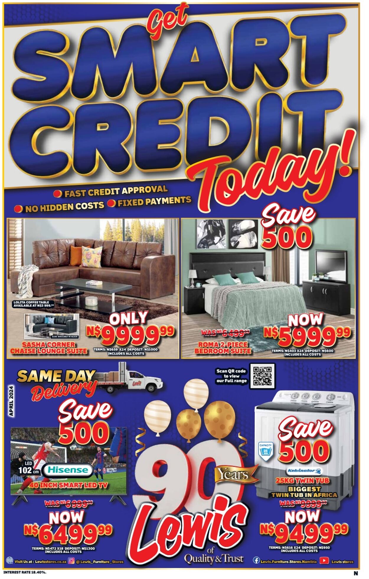 Lewis Stores Promotional specials