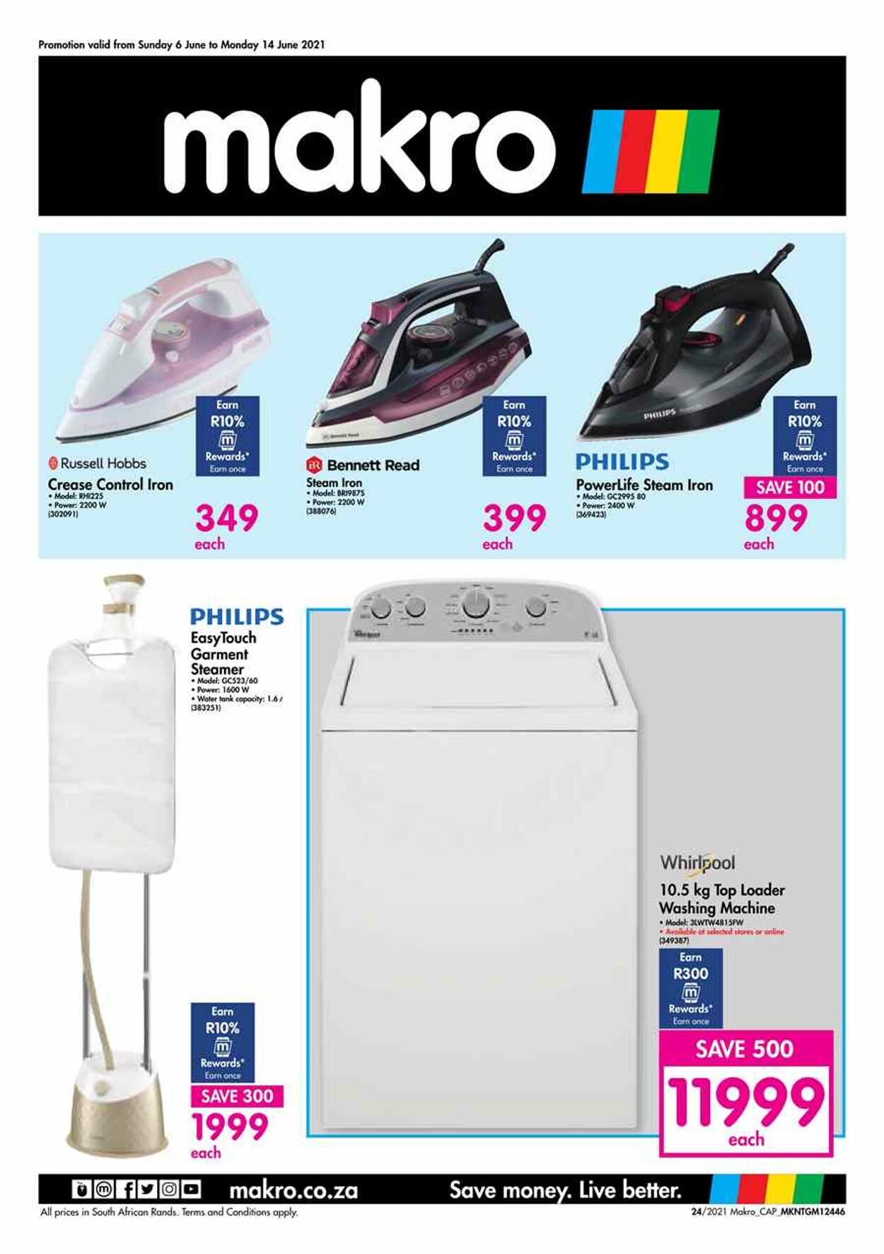 Makro Promotional Leaflet Valid from 06.06 to 14.06 Page nb 1 za