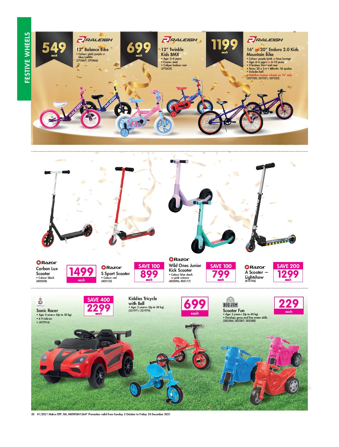 Makro Promotional Leaflet Valid from 03.10 to 24.12 Page nb 20