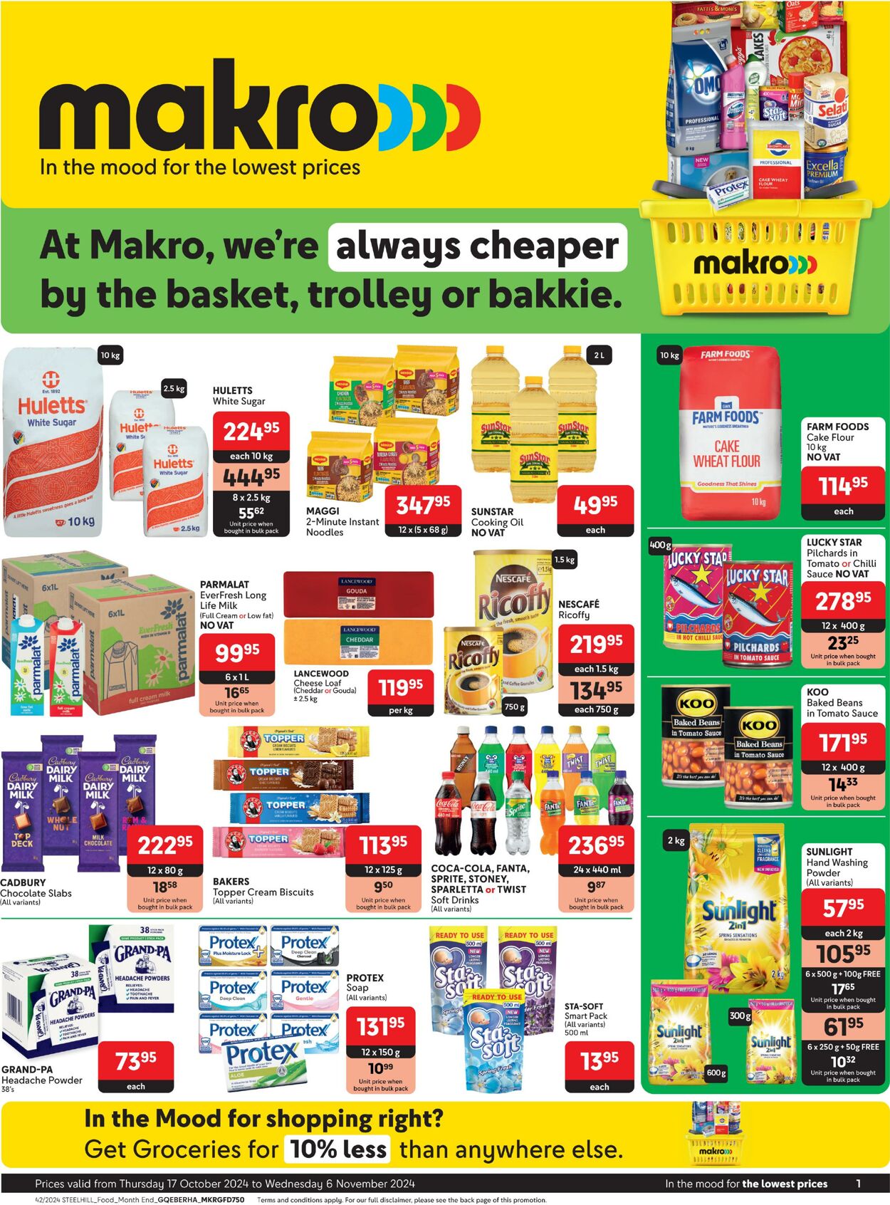 Special Makro 17.10.2024 - 06.11.2024