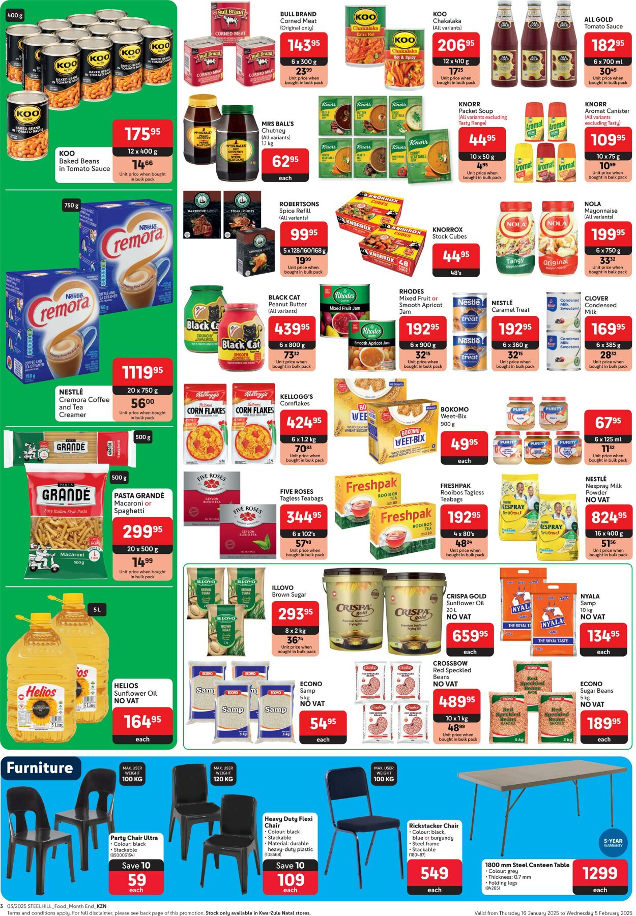 Special Makro 16.01.2025 - 05.02.2025