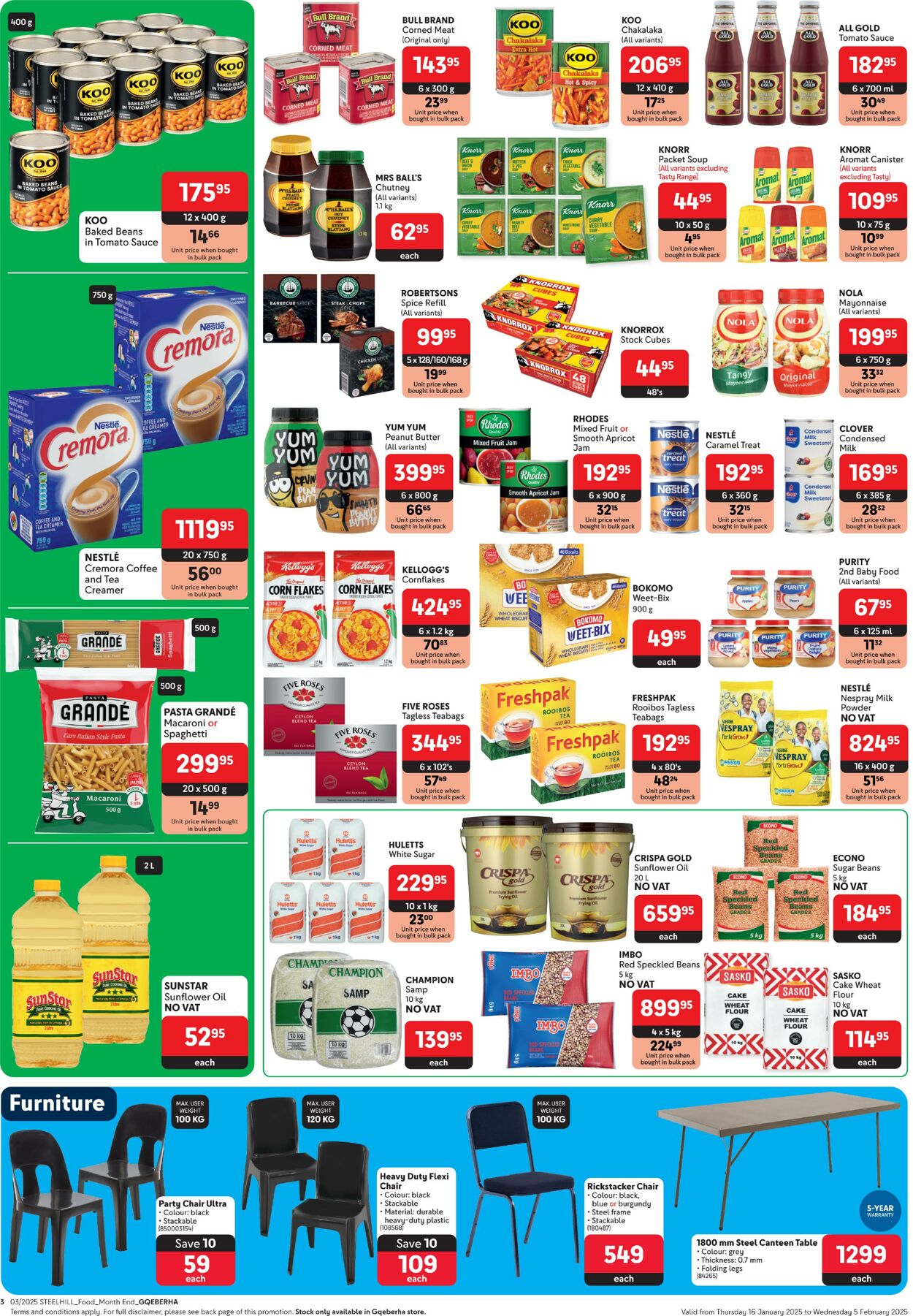 Special Makro 16.01.2025 - 05.02.2025