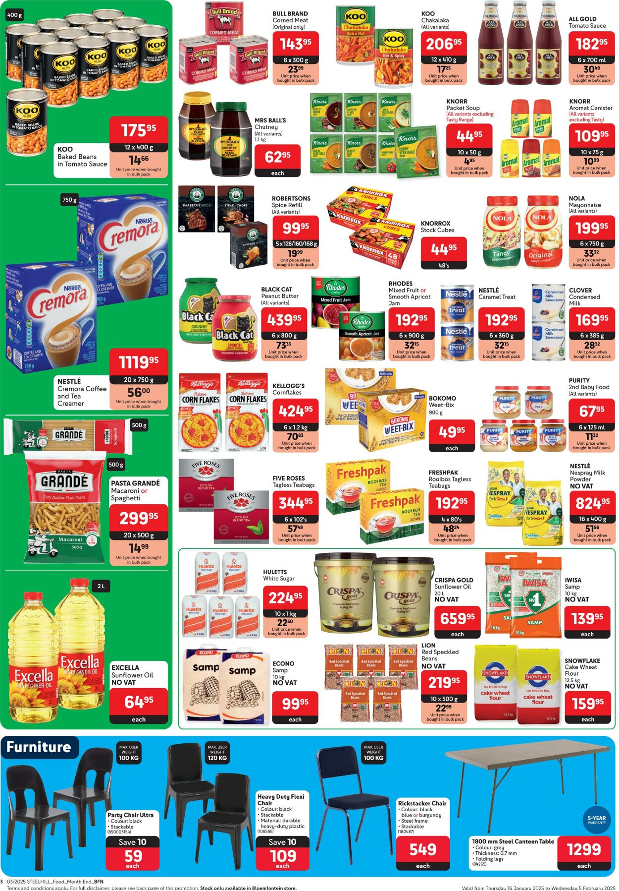 Special Makro 16.01.2025 - 05.02.2025