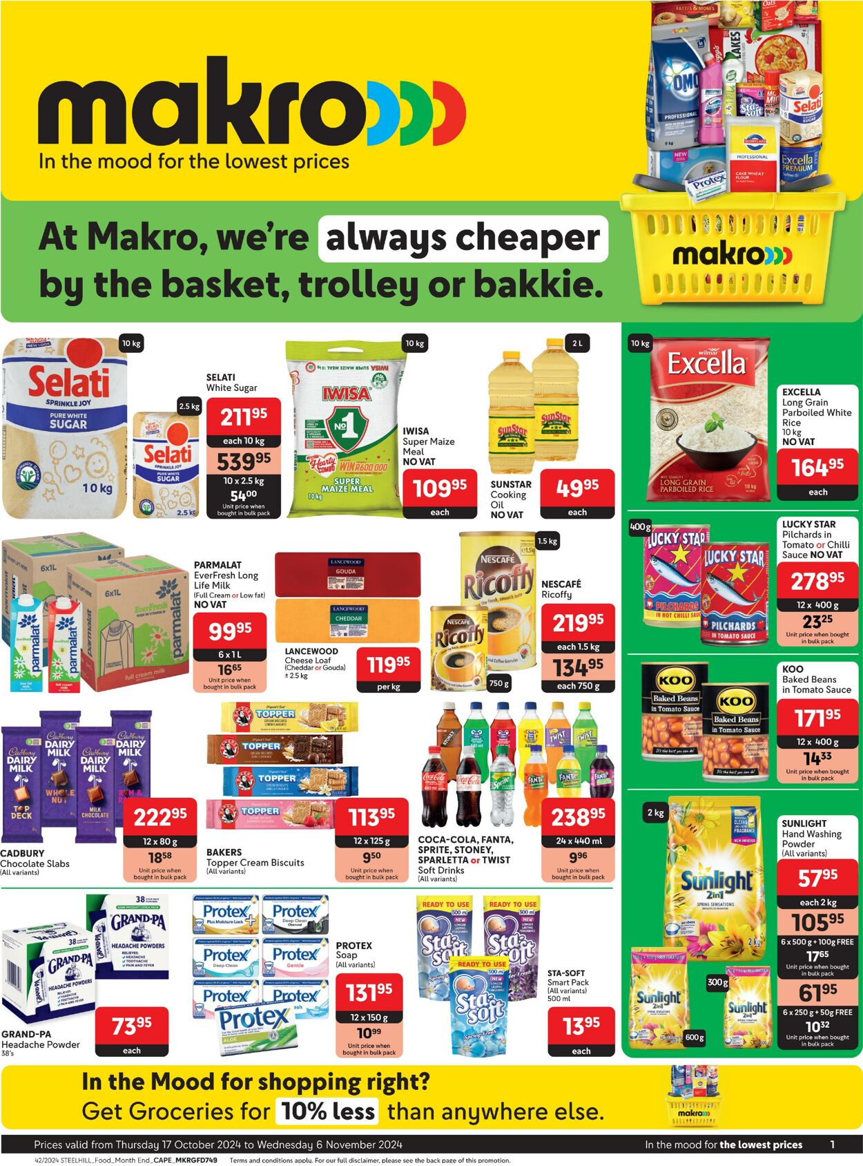 Special Makro 17.10.2024 - 06.11.2024