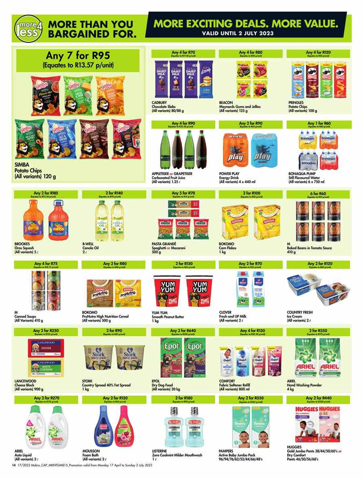 Special Makro 17.04.2023 - 23.04.2023