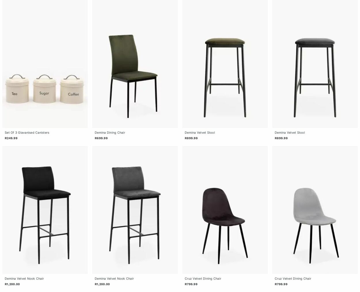 Mr price home online dining chairs