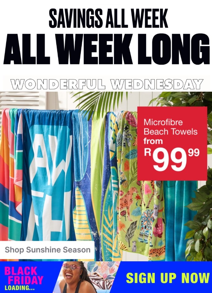 Current special Mr Price Home Black Friday 2022 Valid from 21.11 to