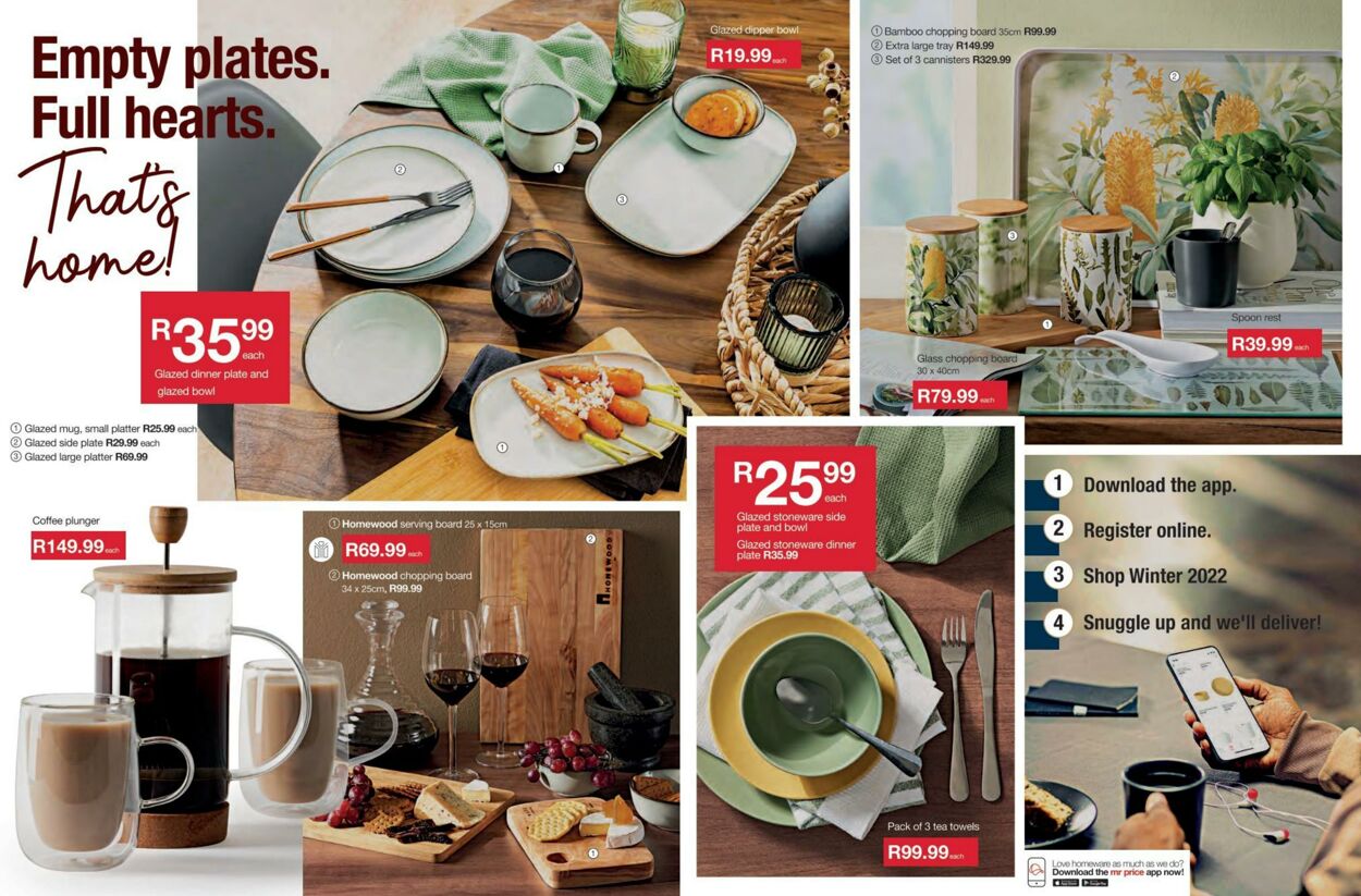 Special Mr Price Home 23.06.2022 - 14.07.2022