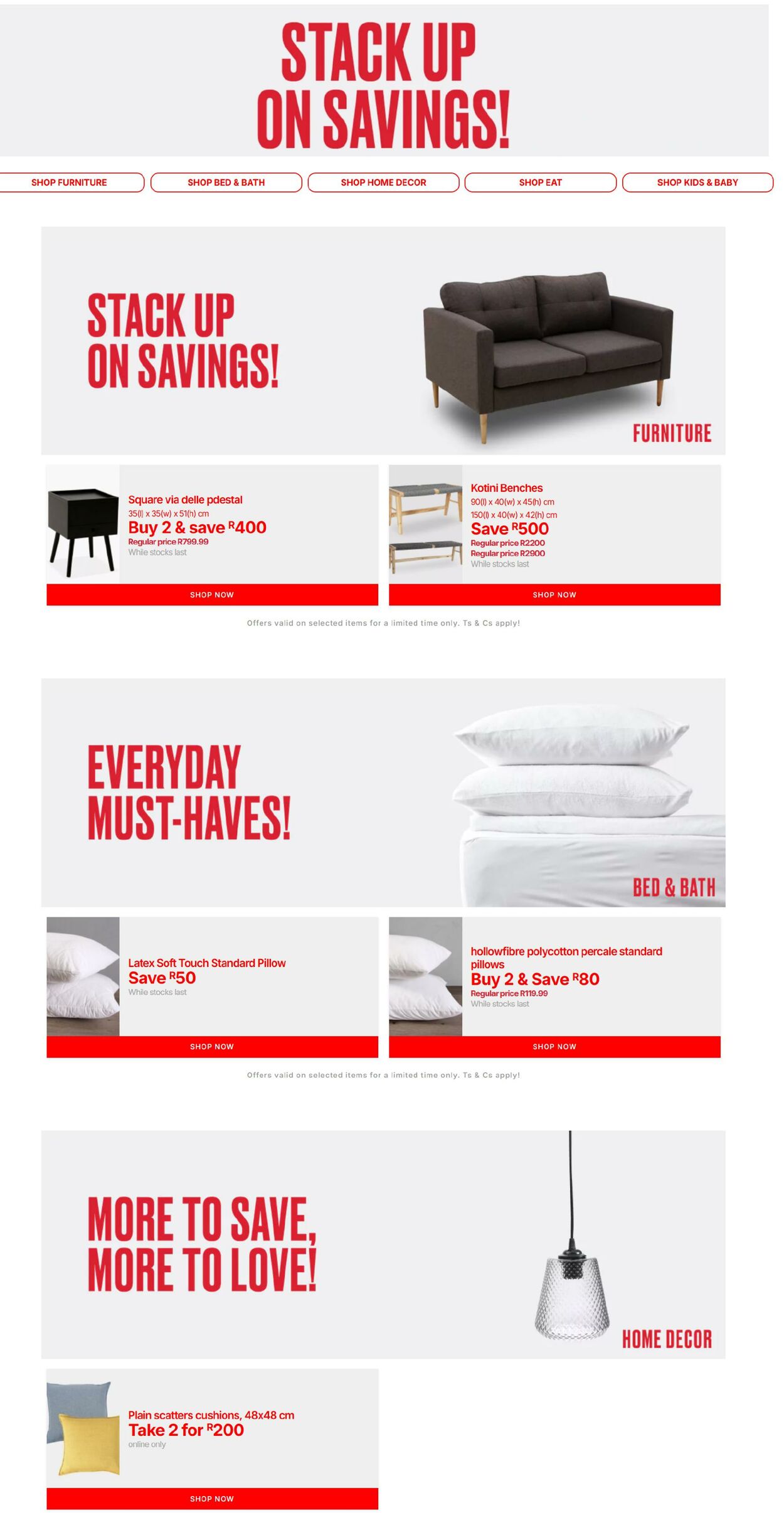 Special Mr Price Home 31.07.2024 - 31.08.2024