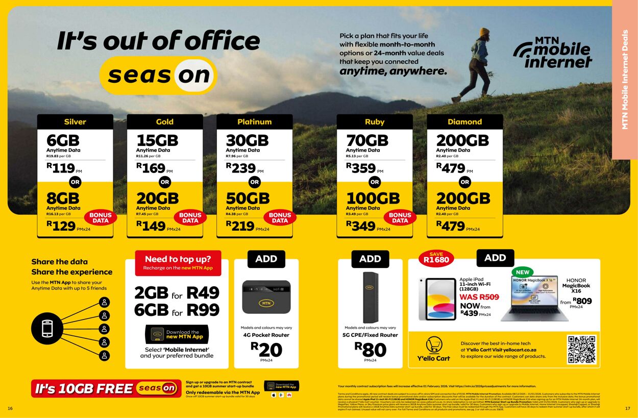 Special MTN 08.12.2025 - 31.01.2026