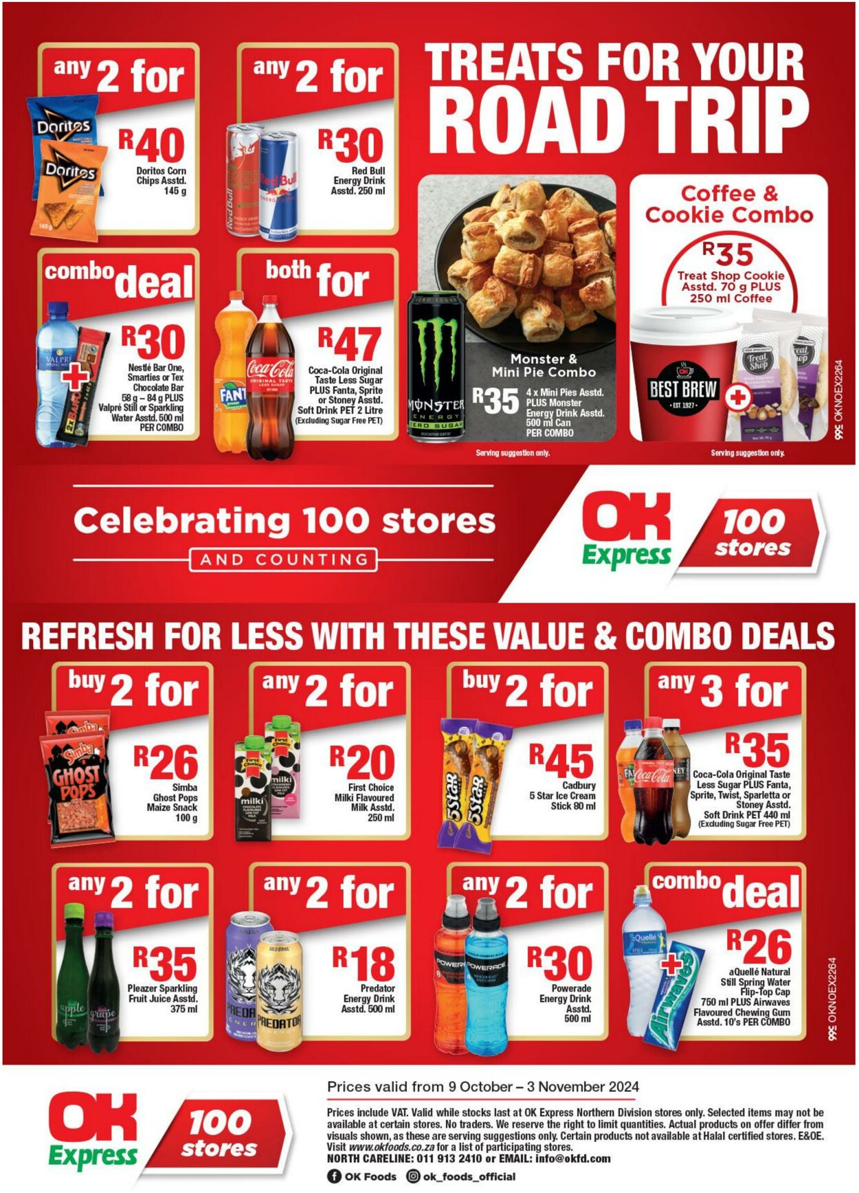 OK Foods Promotional specials