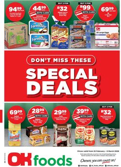 Special OK Foods 25.02.2026 - 08.03.2026