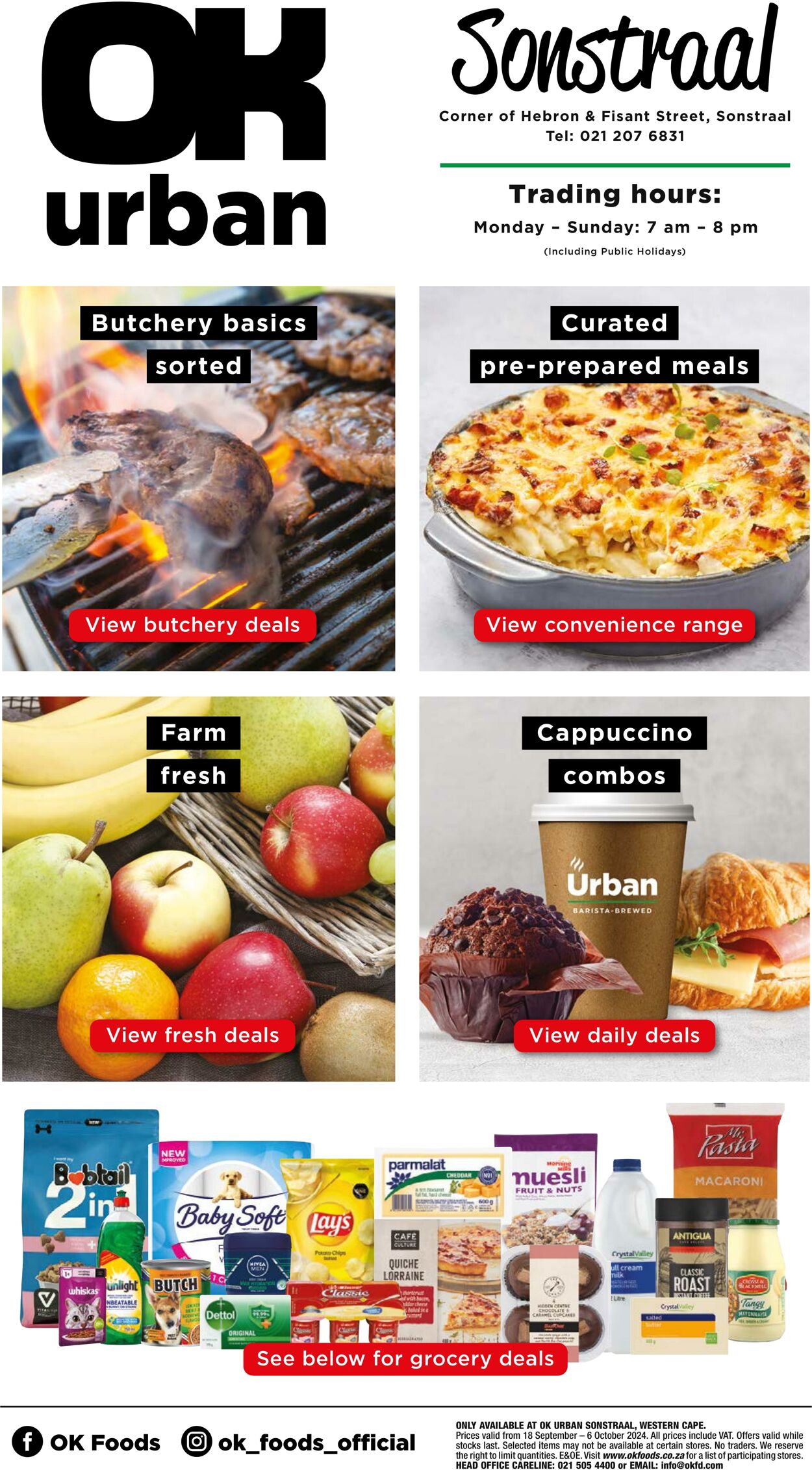 OK Foods Promotional specials