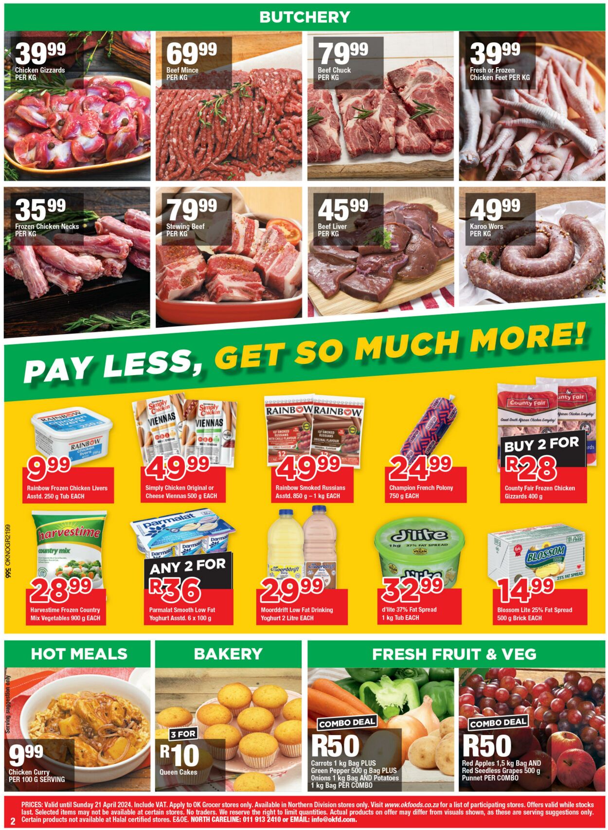 OK Foods Promotional Leaflet - Gauteng, Mpumalanga, Limpopo - Valid ...