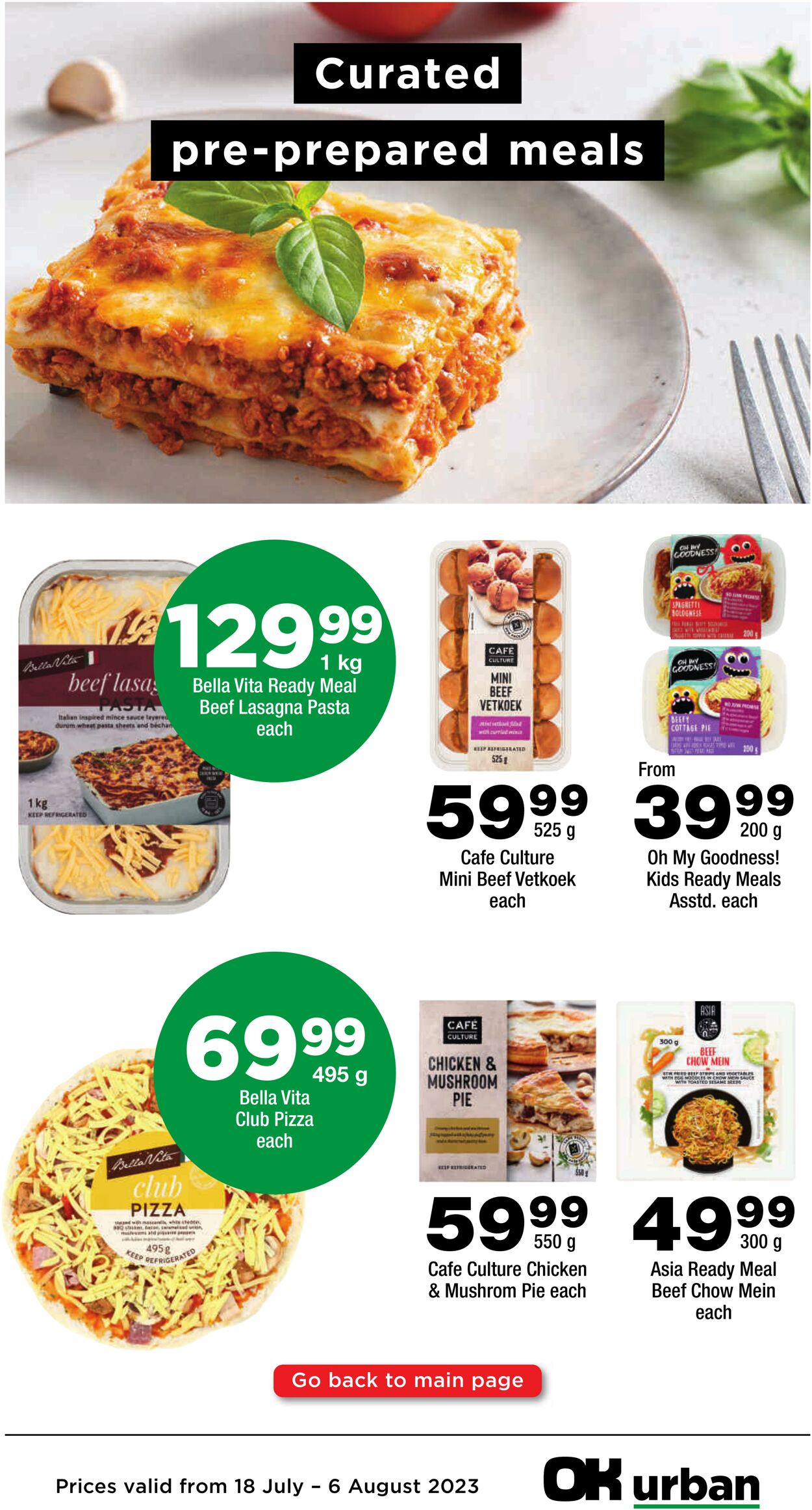 Special OK Foods 18.07.2023 - 06.08.2023