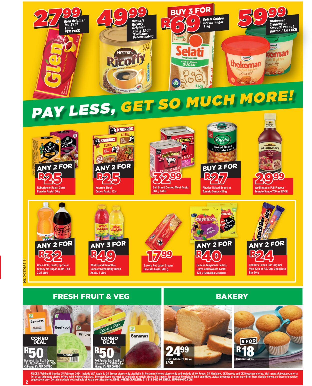 OK Foods Promotional Leaflet - Gauteng, Mpumalanga, Limpopo - Valid ...