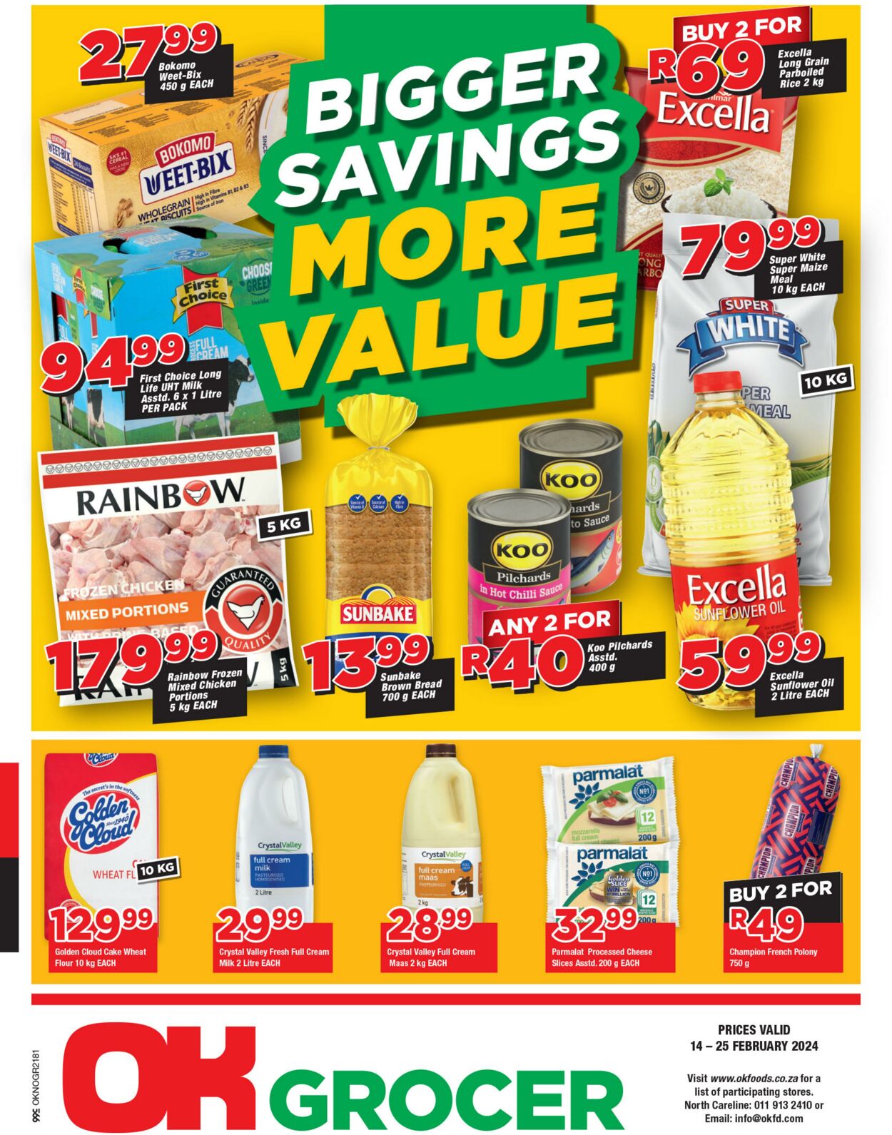 OK Foods Promotional Leaflet - Gauteng, Mpumalanga, Limpopo - Valid ...