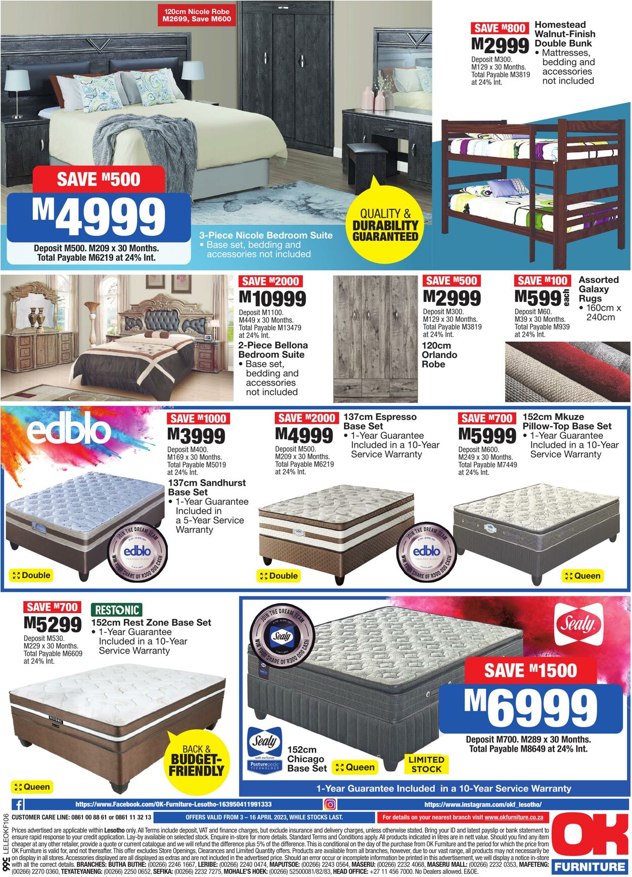 Special OK Furniture 03.04.2023 - 16.04.2023