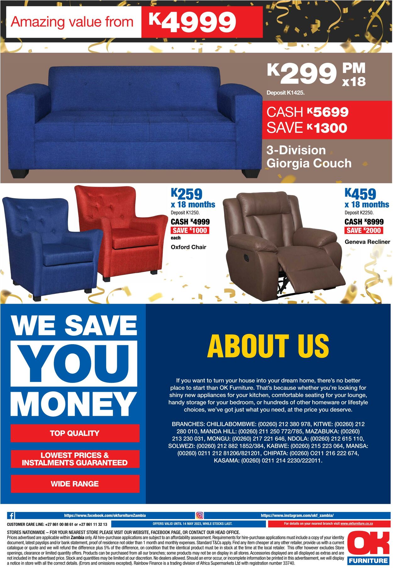 Special OK Furniture 14.04.2023 - 14.05.2023