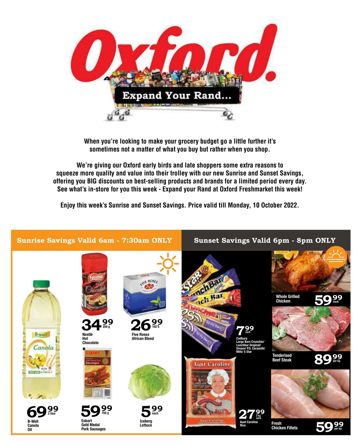 Special Oxford Freshmarket 05.10.2022 - 10.10.2022