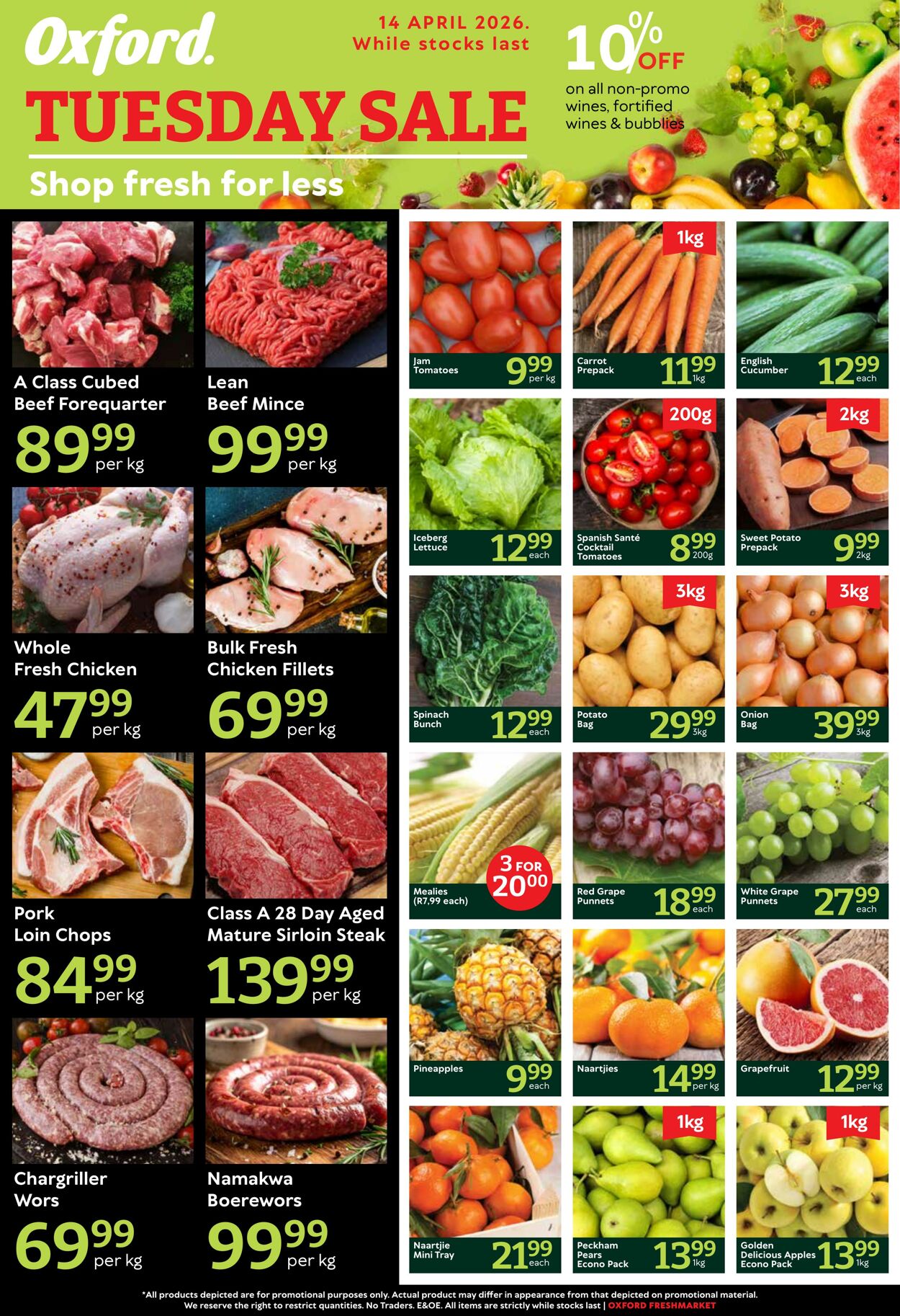 Special Oxford Freshmarket 13.04.2026 - 21.04.2026