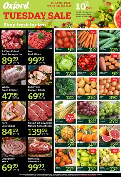 Special Oxford Freshmarket 13.04.2026 - 21.04.2026