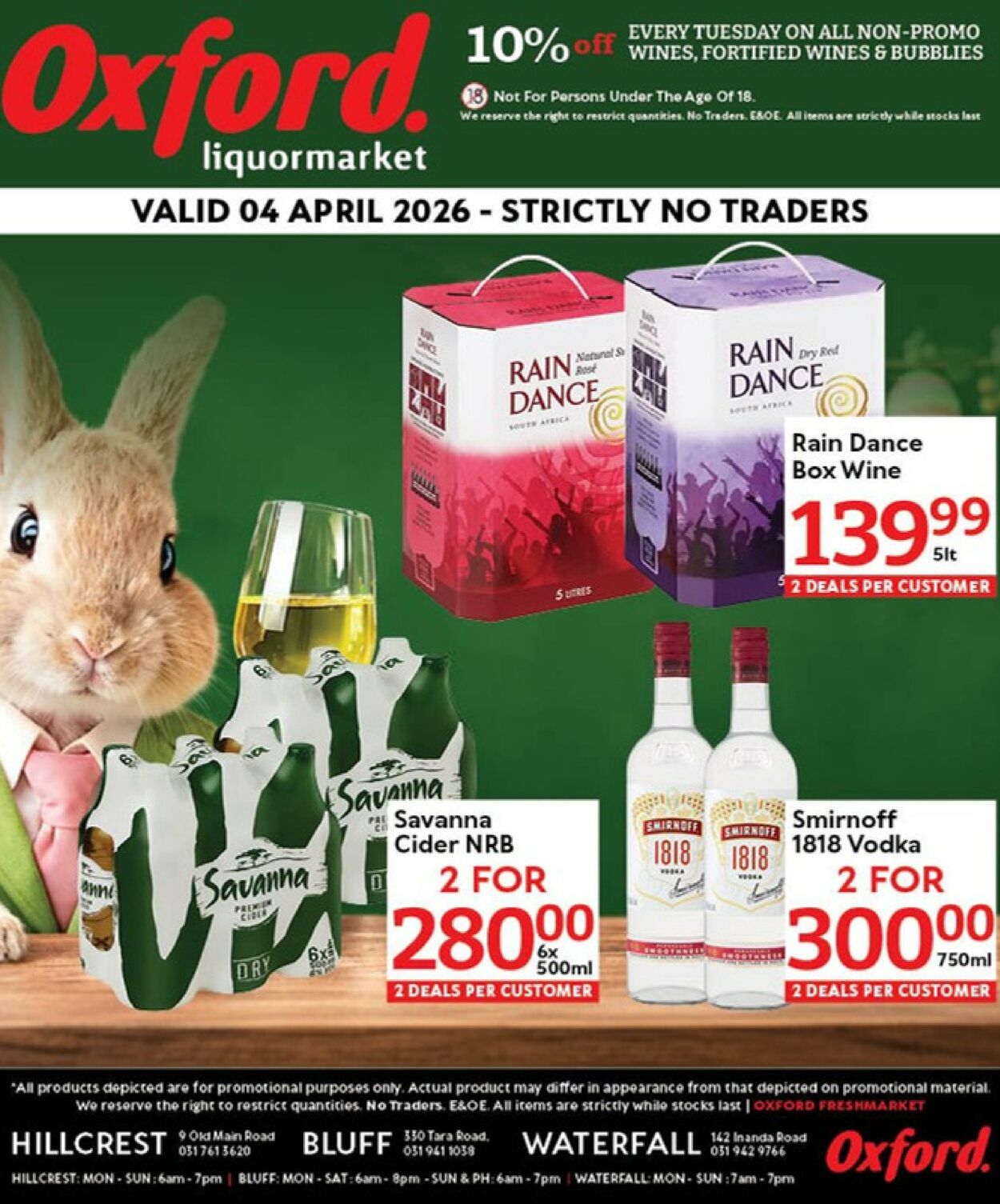 Special Oxford Freshmarket 02.04.2026 - 10.04.2026