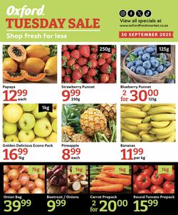 Special Oxford Freshmarket 30.09.2025 - 30.09.2025