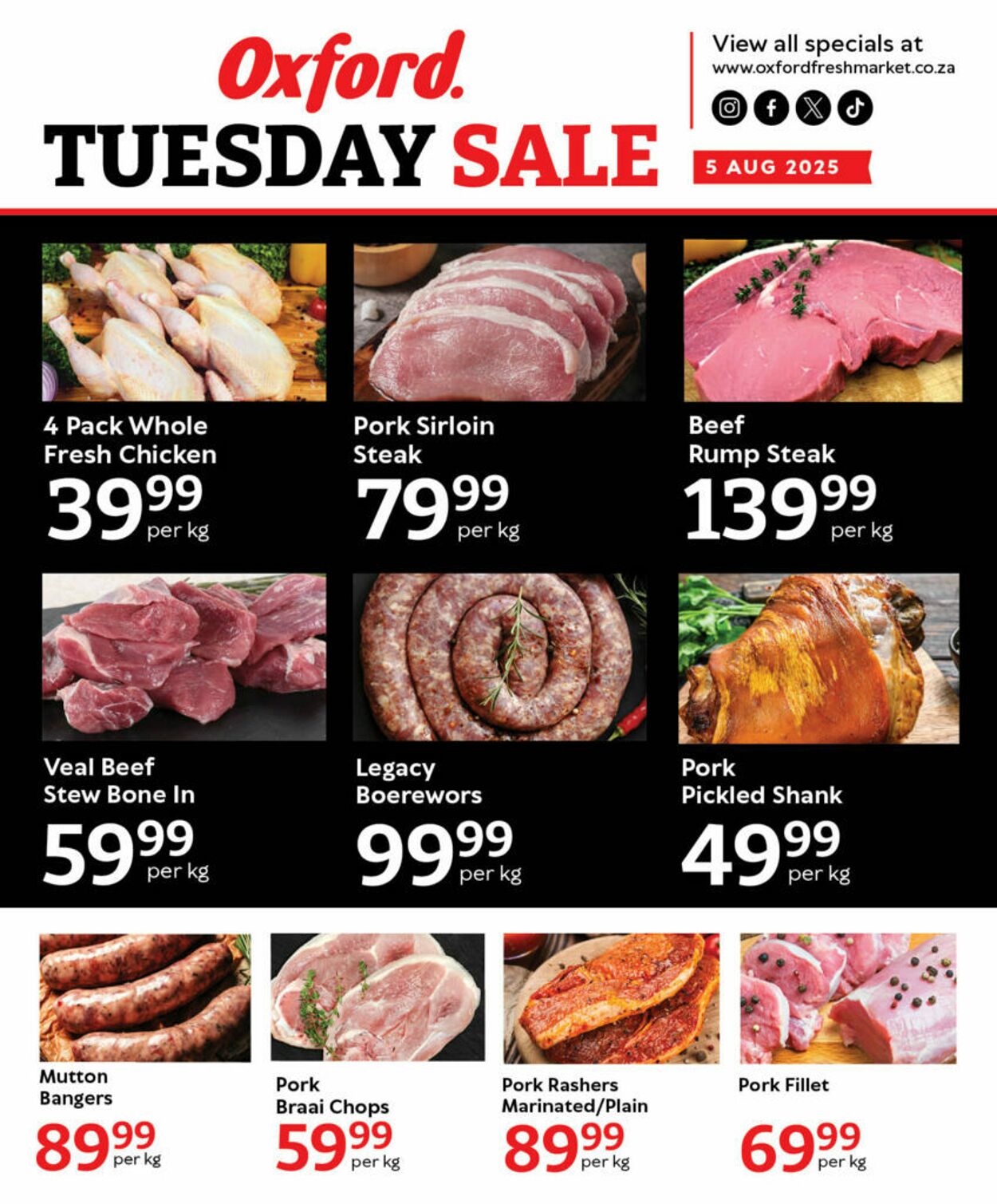 Special Oxford Freshmarket 05.08.2025 - 05.08.2025