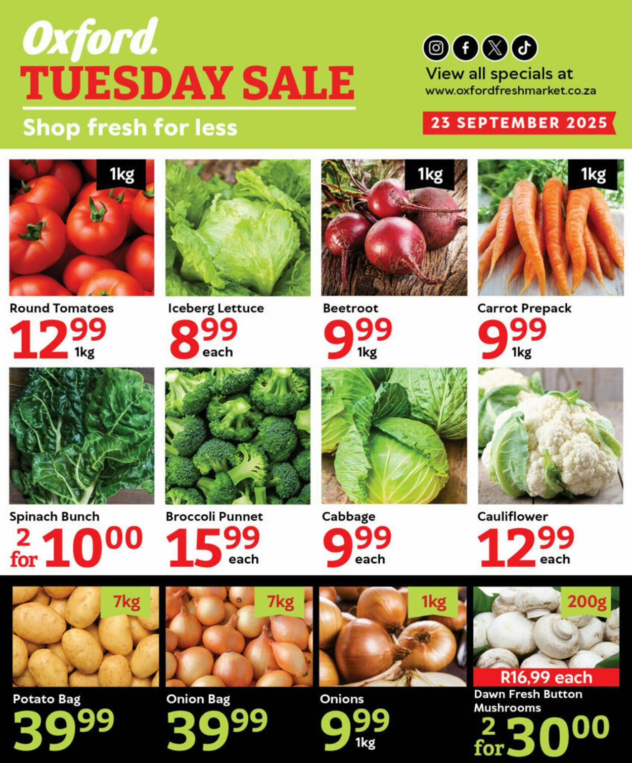 Special Oxford Freshmarket 23.09.2025 - 23.09.2025