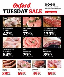 Special Oxford Freshmarket 12.08.2025 - 12.08.2025