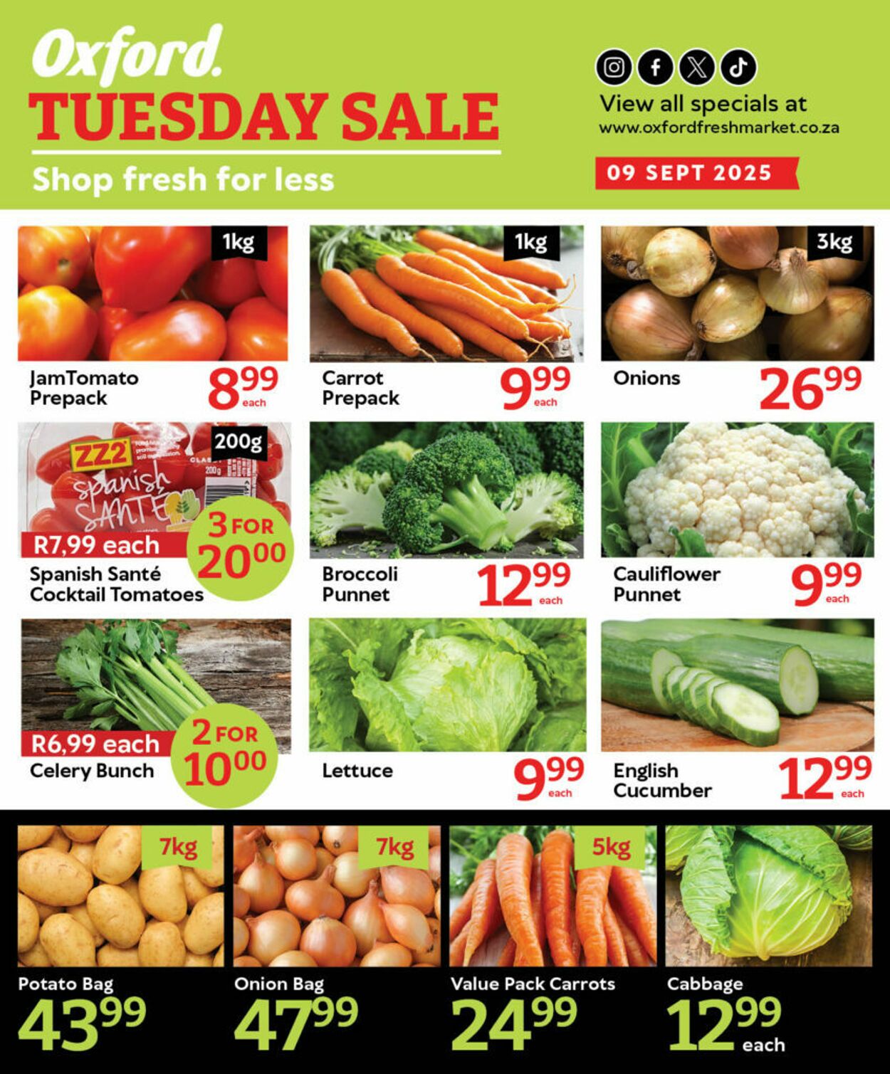 Special Oxford Freshmarket 09.09.2025 - 09.09.2025