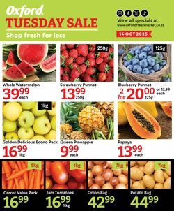 Special Oxford Freshmarket 14.10.2025 - 14.10.2025