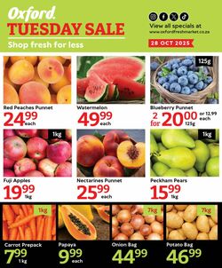 Special Oxford Freshmarket 28.10.2025 - 28.10.2025