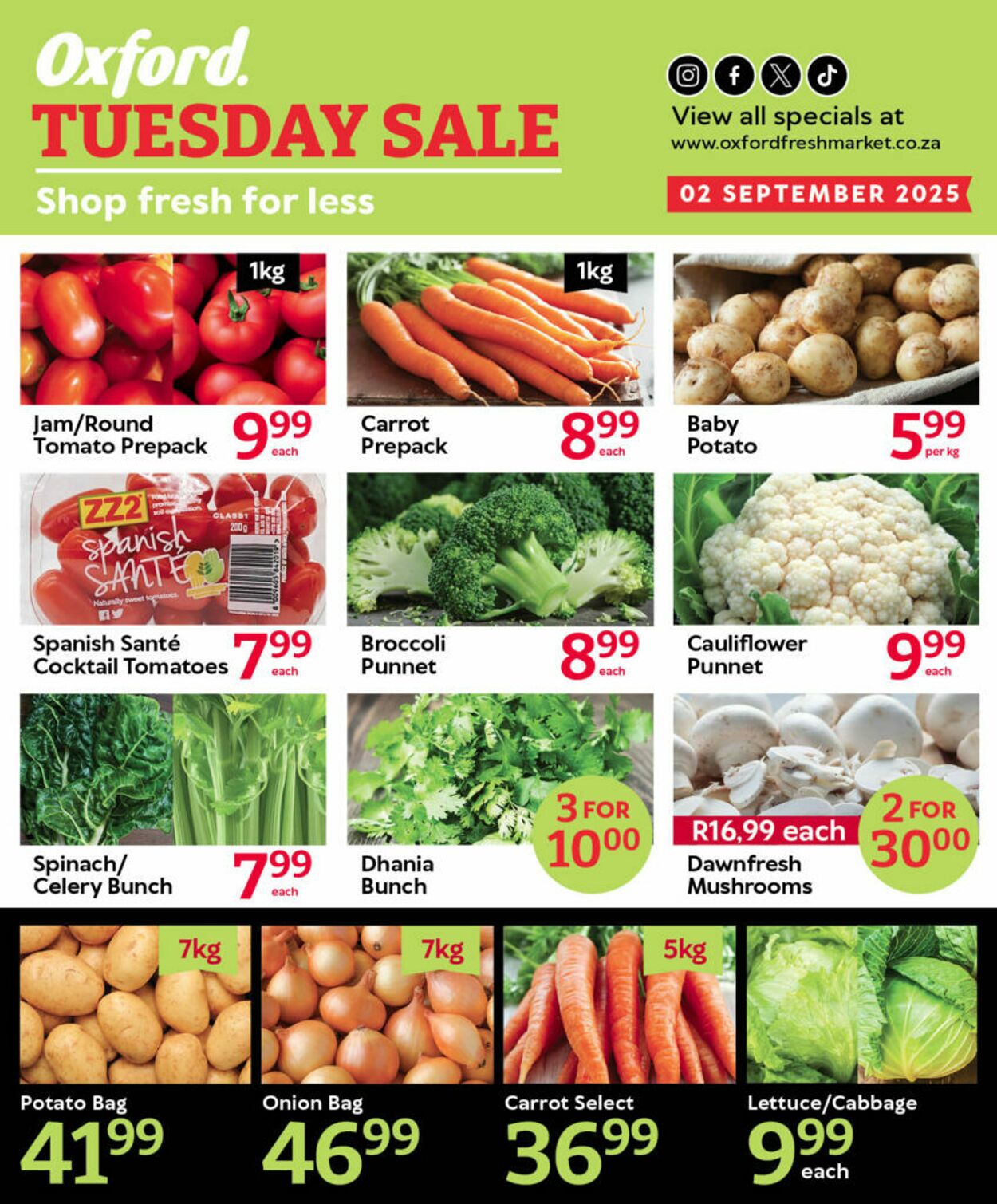 Special Oxford Freshmarket 02.09.2025 - 02.09.2025
