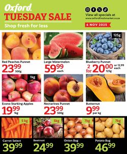 Special Oxford Freshmarket 04.11.2025 - 04.11.2025