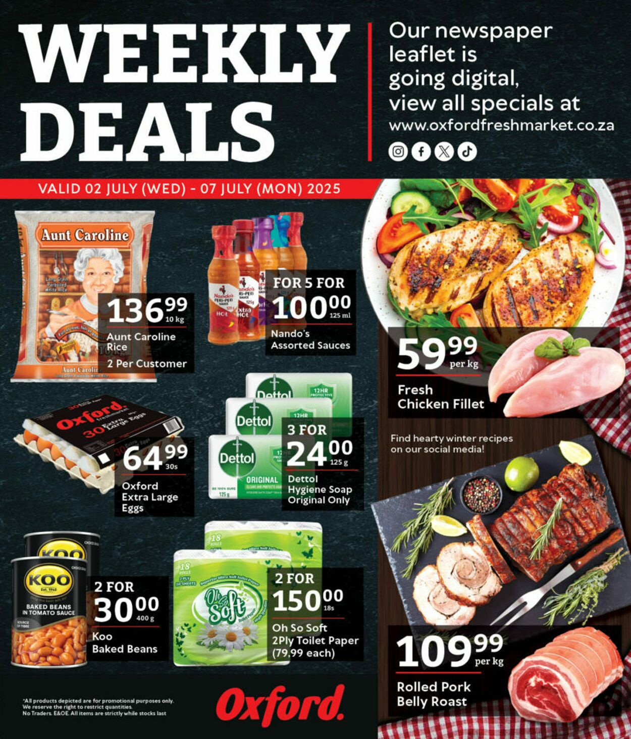 Special Oxford Freshmarket 02.07.2025 - 07.07.2025