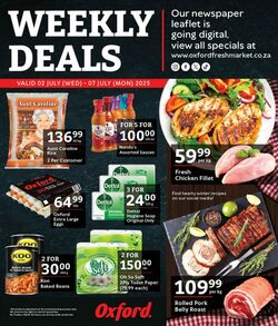 Special Oxford Freshmarket 02.07.2025 - 07.07.2025