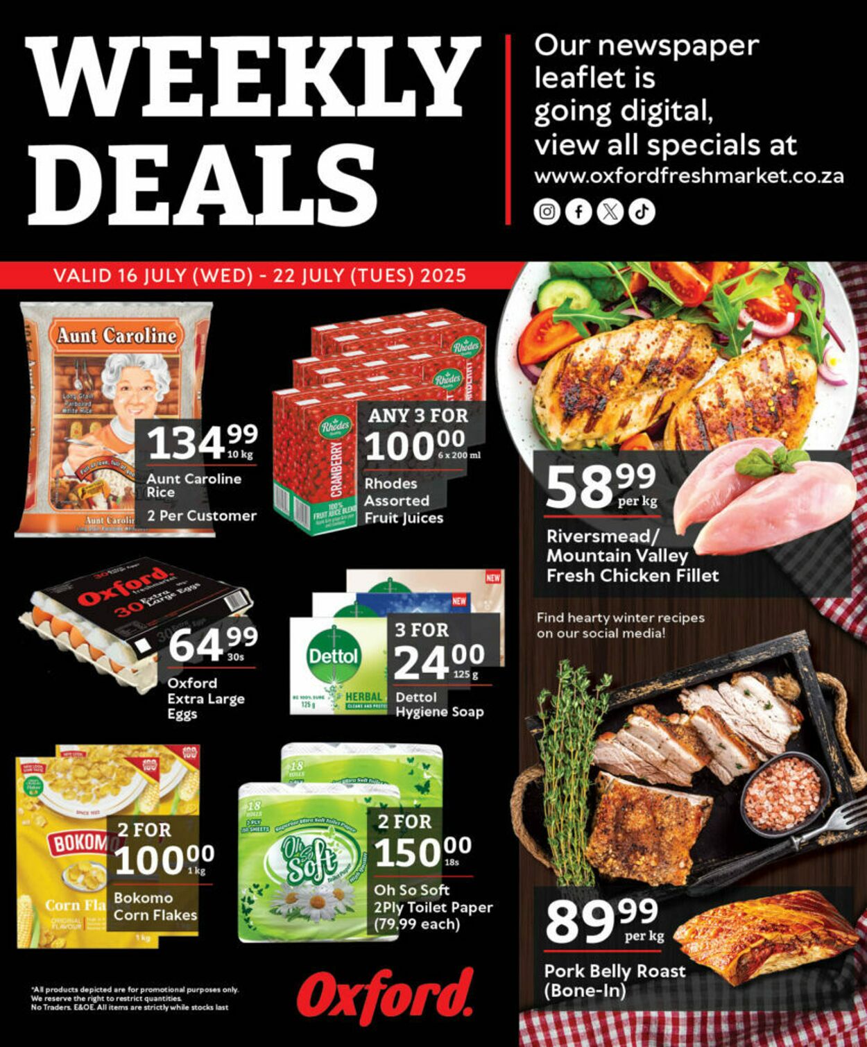 Special Oxford Freshmarket 16.07.2025 - 22.07.2025