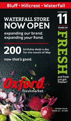 Special Oxford Freshmarket 24.05.2023 - 05.06.2023