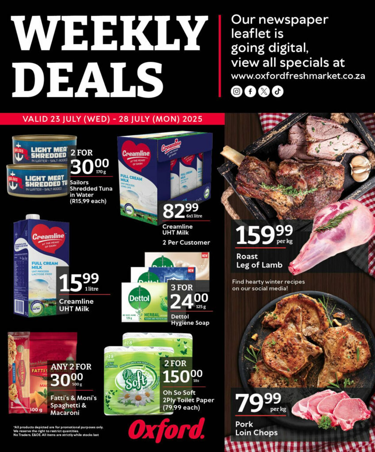 Special Oxford Freshmarket 23.07.2025 - 28.07.2025