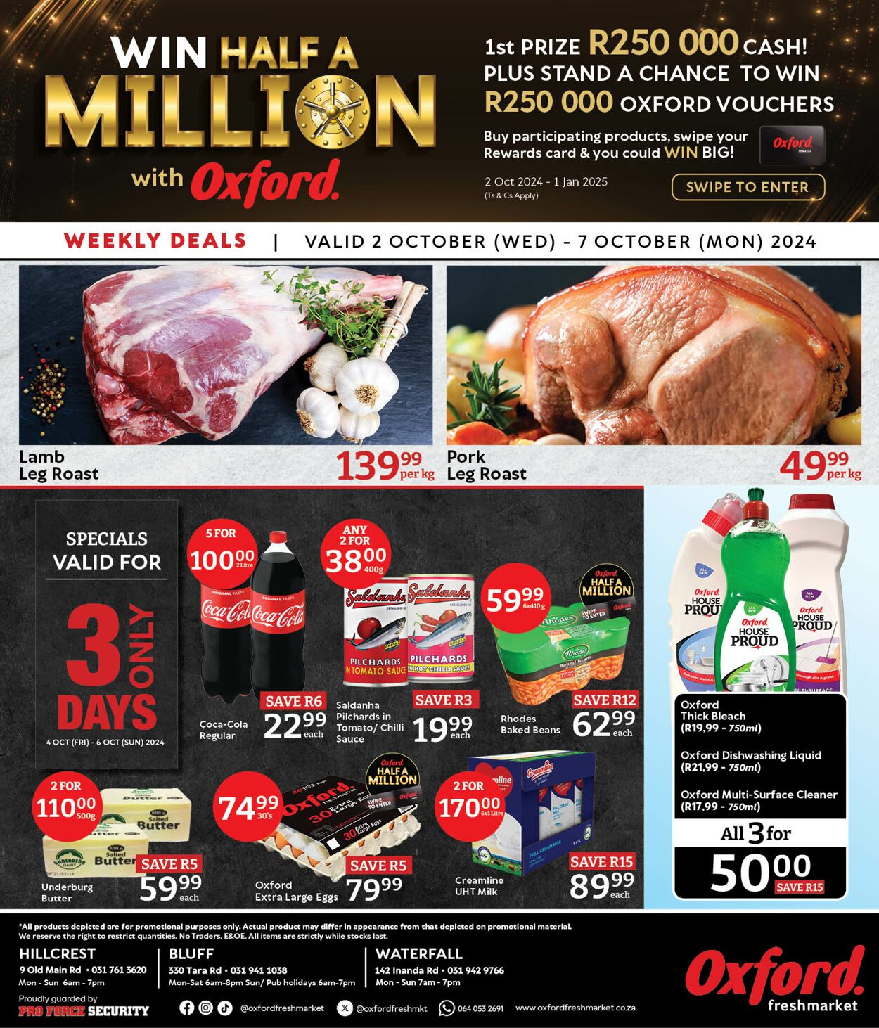 Oxford Freshmarket Promotional specials