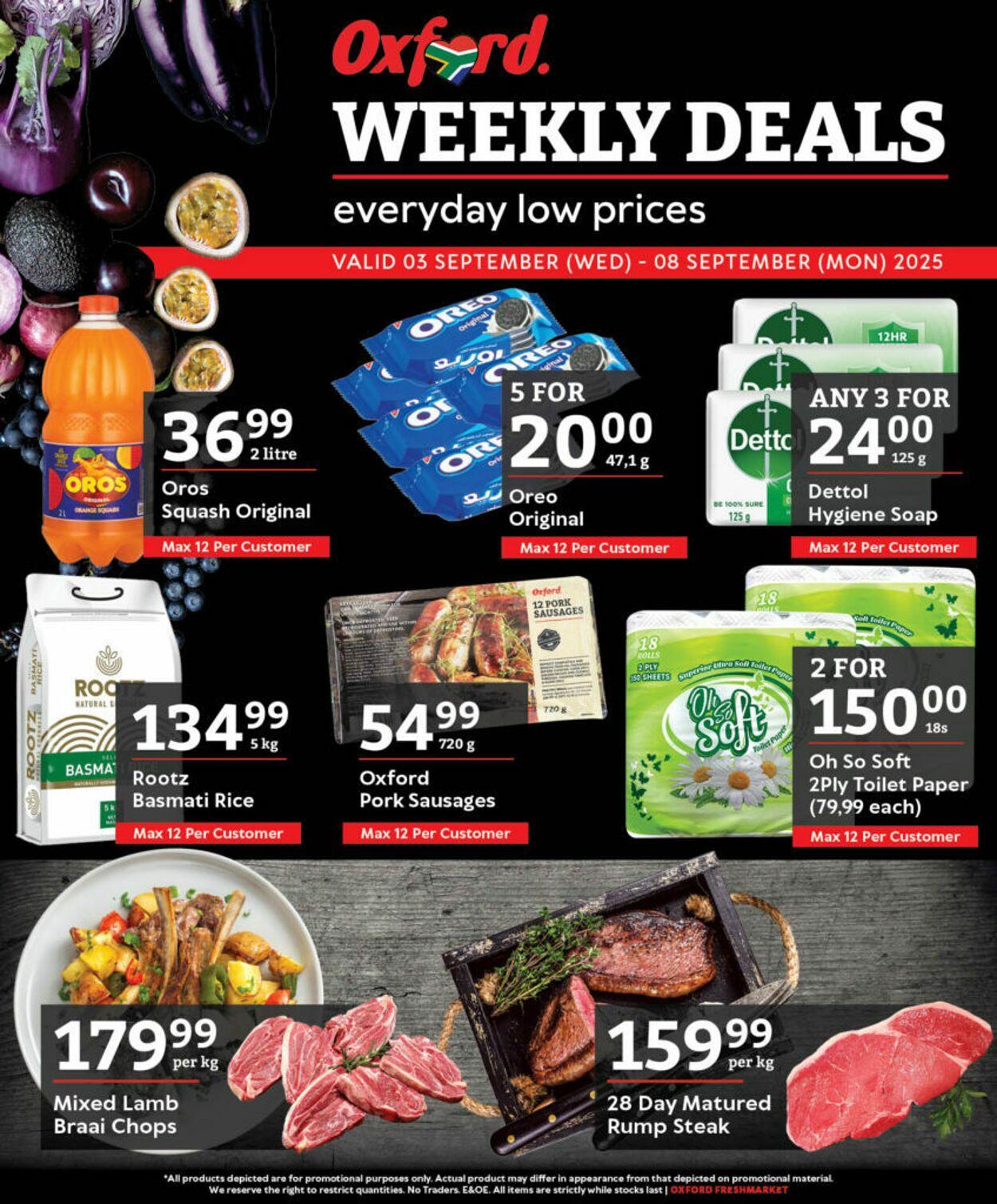 Special Oxford Freshmarket 03.09.2025 - 08.09.2025
