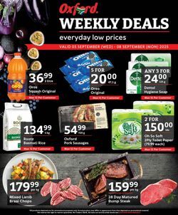 Special Oxford Freshmarket 03.09.2025 - 08.09.2025