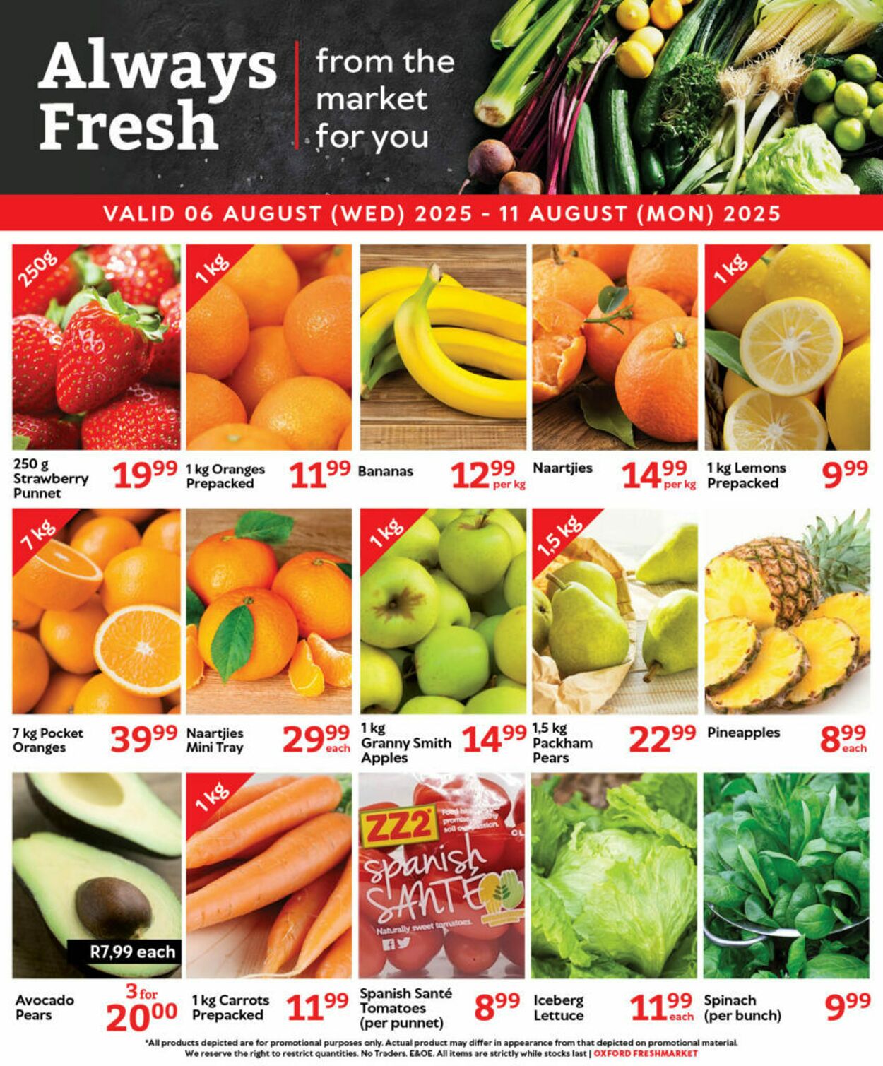 Special Oxford Freshmarket 06.08.2025 - 11.08.2025