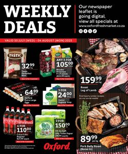Special Oxford Freshmarket 30.07.2025 - 04.08.2025