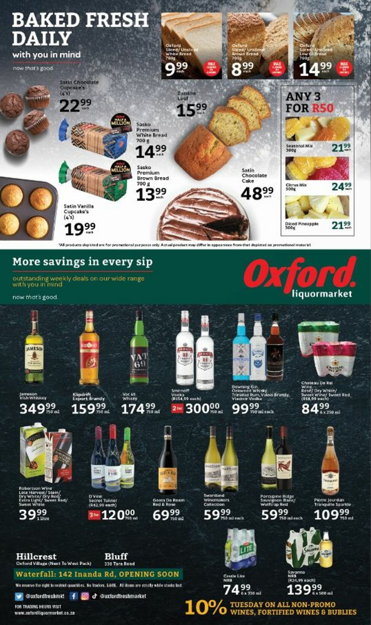 Special Oxford Freshmarket 04.10.2023 - 16.10.2023