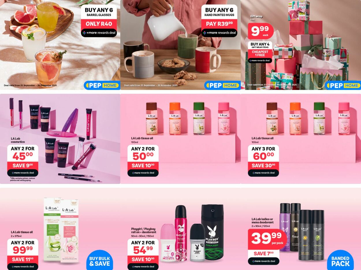 Special Pep Stores 10.11.2025 - 19.11.2025